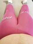 Pink Nike Pro Leggings: 6 Nude Pics