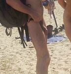 Spy on nudist summer beach twink tube