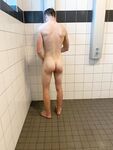 Spy in the locker room gay porn guys