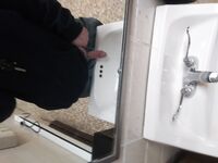 Public Restroom Ass and Cock 5: 22 Nude Pics