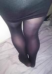 Wearing sisters pantyhose tights from work: 4 Nude Pics