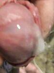Various spits and squirts from my cock...: 8 Nude Pics