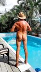Naked Cowboy in Public at the Pool in Key West: 22 Nude Pics