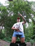 Tight briefs in the forest – sportswear temptation: 16 Nude Pics