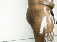 BBC Cums in shower: 9 Nude Pics