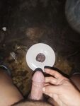 Jerking of my load in food: 3 Nude Pics