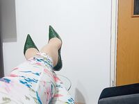 Crossdresser In Sexy Green Casadei Pointed Toe High Heels: 20 Nude Pics