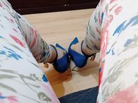 Crossdresser In Sexy Blue Jeans Pointed Toe High Heels: 11 Nude Pics