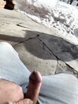 Masturbating Outdoor Exhibitionist: 10 Nude Pics