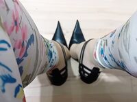 Crossdresser In Sexy Charlote Luxury Pointed Toe High Heels: 18 Nude Pics