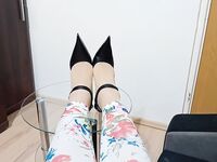 Crossdresser In Sexy Charlote Luxury Pointed Toe High Heels: 18 Nude Pics