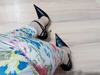 Crossdresser In Sexy Charlote Luxury Pointed Toe High Heels: 18 Nude Pics