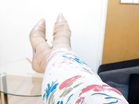 Crossdresser In Sexy Leather Strappy Pointed Toe High Heels: 15 Nude Pics