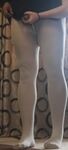 Pantyhose handjob in front of mirror: 14 Nude Pics