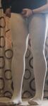 Pantyhose handjob in front of mirror: 14 Nude Pics