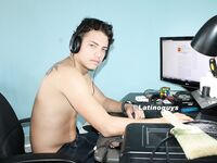 Latino Boy Masturbate at Home: 14 Nude Pics
