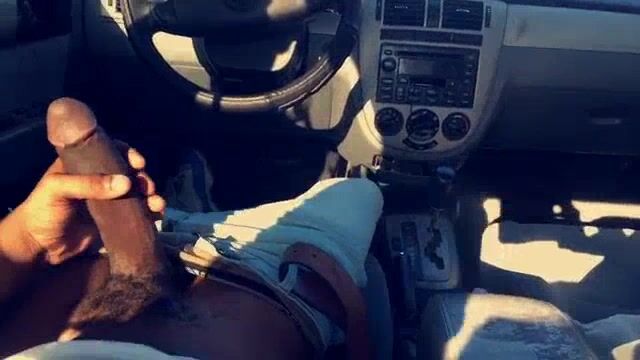 I got horny and had to masturbate in the car