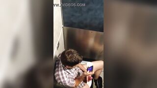Gifted spied jerking off