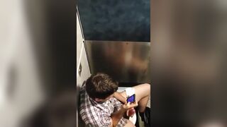 Gifted spied jerking off