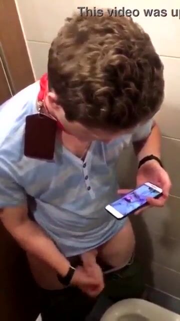 Hitting one in the mall bathroom