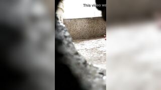Secretly record my cousin mastrubate in bathroom