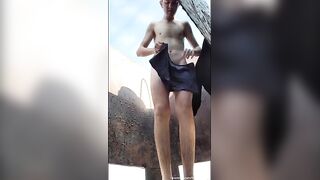 Beach cabin spy compilation