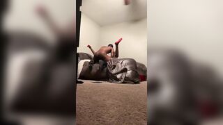 Splitting my legs for this hot ass nigga
