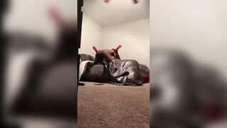 Splitting my legs for this hot ass nigga