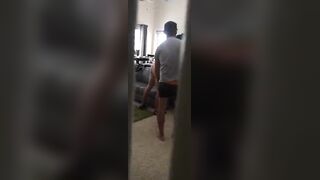 hidden camera uncle sticking to his nephew secretly