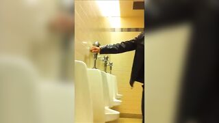 Huge latin spy piss