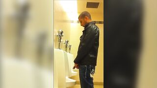 Huge latin spy piss