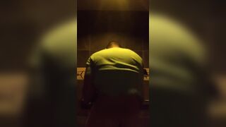 str8 bull fucking ass in public toilet for some cash