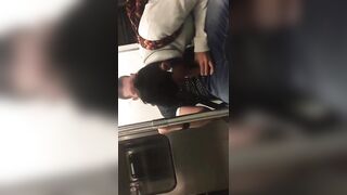 latino caught sucking dick in the subway part 2