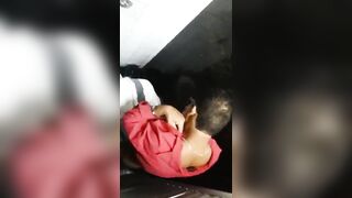 Caught two men who were fucking in the bathroom and record everything