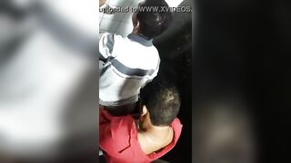 Caught two men who were fucking in the bathroom and record everything