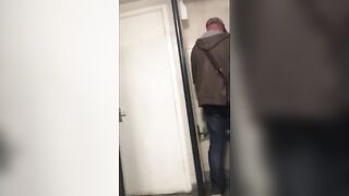 The Only Time You See A Line at the Men's bathroom