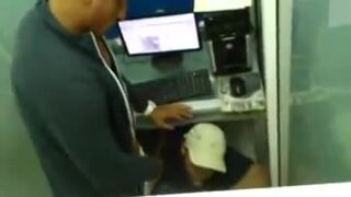 Caught dudes fucking in cyber cafe