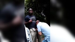 Blowjob in park when I just wanted to jerk off