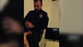 Caught Police hard blowjob