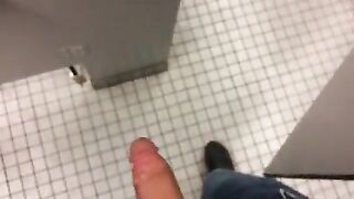 Cruising with guys in the public restroom and caught
