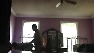 Fucking worker during his lunch break while parents not home