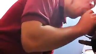 black man fucking my big young ass in public restroom