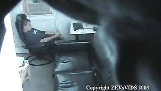 spying cam on a roommate masturbating