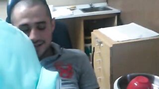 Str8 Patient gets his big cock sucked by a dentist to pay the bill