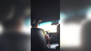 Uber Driver touched my huge fat cock to pay for the trip