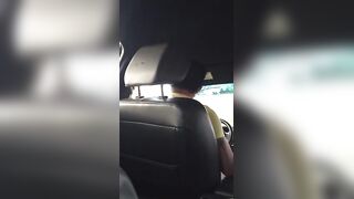 Uber Driver touched my huge fat cock to pay for the trip