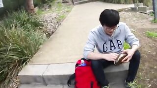 Naked and NOT caring