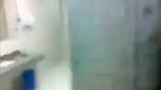 Handjob at the urinal for a straight boy