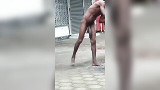 Caught World's largest penis Homeless Jamaica