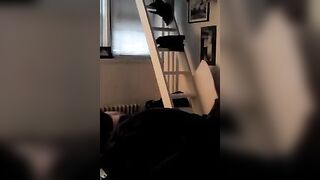 Grindr twink has daddy over so he can get fucked hard